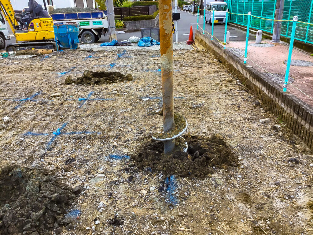 HYSPEED工法　地盤掘削